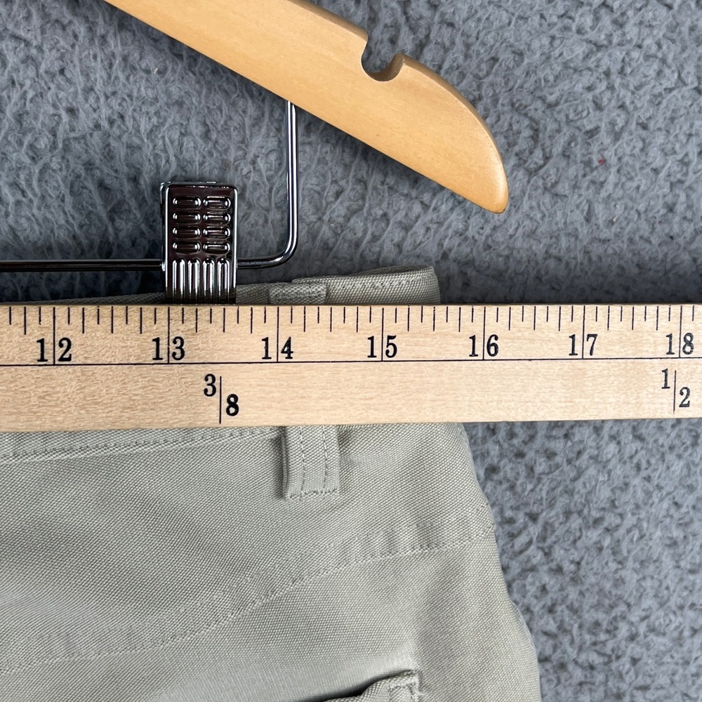 Lululemon Lab Mens ABC Slim Fit Pants Khaki Tan Size 31 Canvas Style LM5ABOS - Picture 9 of 11